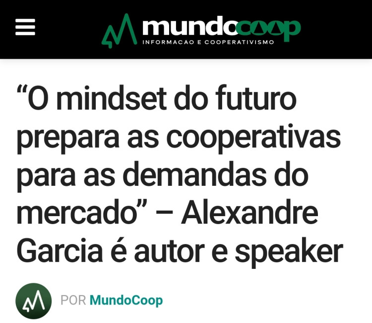Por que entender o MINDSET do futuro? [Mundo Coop]