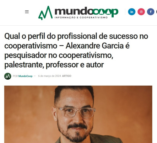 Profissionais de sucesso no Cooperativismo [Mundo Coop]