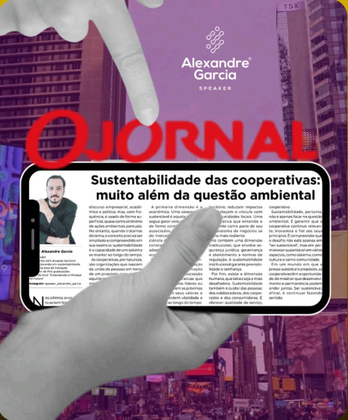 Sustentabilidade das coops: muito além  da  questão  ambiental  [O Jornal - Concórdia]