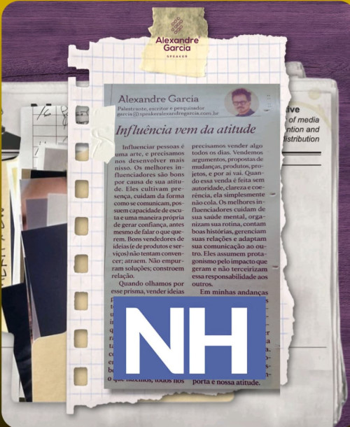 Influência vem da atitude [O Jornal]