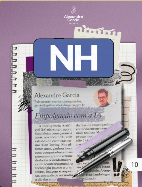 Empolgação com a IA [Jornal NH]